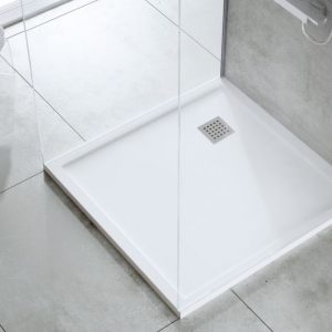 Receveur de douche par Fiora extra-plat 90 x 80 cm