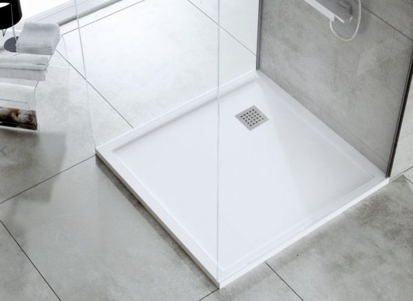 Receveur de douche par Fiora extra-plat 90 x 80 cm